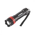 Фонарь бытовой, пластик, 1 W Led, ремешок, зум, 3 режима 100%-50%-строб, 3 х ААА Stern 27667