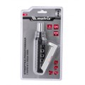 Отвертка реверсивная с набором бит и торцевых головок, 15 шт, CrV Matrix Pro 27973