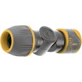 Соединитель быстросъемный, универсальный 1/2-3/4, с шарниром Palisad Luxe 28245
