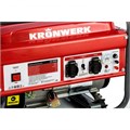 Генератор бензиновый LK 3500, 2.8 кВт, 230 В, бак 15 л, ручной старт Kronwerk 28634