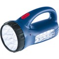 Фонарь поисковый с подзарядкой от розетки 220 В, 15+10Led, батарея 800 мАч Stern 29515