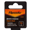 Долото-стамеска 12 мм, деревянная рукоятка Sparta 30425