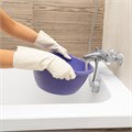 Ведро пластмассовое круглое 12 л, бежевое, Home Palisad 30666