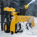 Бензиновая снегоуборочная машина SBL 711D PRO, 302cc, эл.старт, фара, обогрев, блок. дифф. Denzel 30744