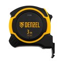 Рулетка 3м х 16мм, двухкомп. корпус, магнитный обрезиненный зацеп Denzel 30745