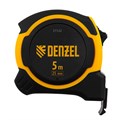 Рулетка 5м х 25мм, двухкомп. корпус, магнитный обрезиненный зацеп Denzel 30747