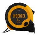 Рулетка 5м х 25мм, двухкомп. корпус, кнопка-пауза Denzel 30752