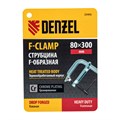 Струбцина F-образная, 80x300мм, кованая Denzel 31022