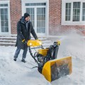 Бензиновая снегоуборочная машина SBL 711DT PRO, 420cc, гусеницы, эл.старт, блок. дифф. Denzel 31112