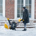 Бензиновая снегоуборочная машина SBL 711DT PRO, 420cc, гусеницы, эл.старт, блок. дифф. Denzel 31112