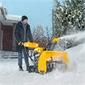 Бензиновая снегоуборочная машина SBL 711DT PRO, 420cc, гусеницы, эл.старт, блок. дифф. Denzel 31112