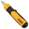 Отвертка реверсивная, механизм SmartPush 12 шт, S2 Denzel 31144