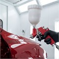 Краскораспылитель HP пневмат. с верхним бачком V= 0,6 л, сопло диаметром 1.7 мм Matrix 31370