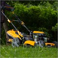 Газонокосилка бензиновая GLR-510SP-K, 180 см3, ширина 51 см, привод, травосборник 65 л  Denzel 31585