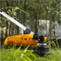 Триммер бензиновый DT 25, 25 см3, 1.3 л. с, неразъемная штанга, состоит из 2 частей Denzel 31594