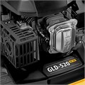 Газонокосилка бензиновая GLD-520SP-VE, 196 см3, ширина 52 см, привод, вариатор, электрический старт, 60 л Denzel 31642