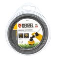 Леска для триммера, двухкомпонентная круглая 2 мм, 15 м Extra cord Denzel 31756