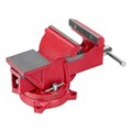 Тиски слесарные, 125 мм, поворотные, с наковальней Matrix 31783