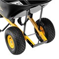 Тачка строительная, усиленная, объем 140 л, 250 кг, двухколесная, колесо 15х6.00-6 Denzel 31795