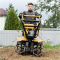Грунтозацепы 380/160 мм, посадка шест. 23 мм, комплект 2 шт Denzel 31864