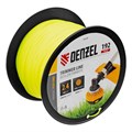 Леска для триммера круглая, 2,4мм х 192м, на DIN катушке FLEX CORD Denzel 31889