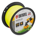 Леска для триммера круглая, 3,0мм х 123м, на DIN катушке FLEX CORD,  Denzel 31891