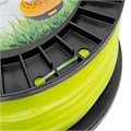 Леска для триммера квадрат 1,6мм х 370м, на DIN катушке FLEX CORD Denzel 31899