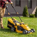 Газонокосилка электрическая GM-1800, 1800 Вт, шир. 38 см, 6 уров., травосб. 40 л. Denzel 31914