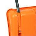Движок для уборки снега пластиковый, 795х435х1280 мм, стальная рукоятка, усиленный Сибртех 31966