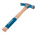 Молоток-гвоздодер, 380 г, угол 75, магнит, обрезиненная рукоятка AMERICAN HICKORY GROSS 32234