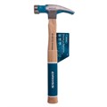 Молоток-гвоздодер, 380 г, угол 75, магнит, обрезиненная рукоятка AMERICAN HICKORY GROSS 32234