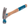 Молоток-гвоздодер,560 г, угол 75, магнит, обрезиненная рукоятка AMERICAN HICKORY GROSS 32235