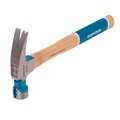 Молоток-гвоздодер, 680 г, угол 75, магнит, обрезиненная рукоятка AMERICAN HICKORY GROSS 32236