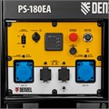 Генератор бензиновый PS-180EA, 18 кВт,230 В, 65л, разъём ATS,эл.старт Denzel 32331