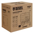Генератор бензиновый PS-180EA, 18 кВт,230 В, 65л, разъём ATS,эл.старт Denzel 32331