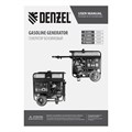 Генератор бензиновый PS-180EA, 18 кВт,230 В, 65л, разъём ATS,эл.старт Denzel 32331