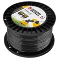 Леска для триммера двухкомпонентная квадрат, 2,0мм х 251м, на DIN катушке EXTRA CORD Denzel 32374