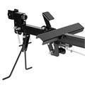 Прицеп для мотоблока TT-500, оцинк., груз. 500 кг, рег. сцепка, колеса 4.00-10, в упаковке Denzel 32375