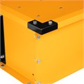 Прицеп для мотоблока TT-500, оцинк., груз. 500 кг, рег. сцепка, колеса 4.00-10, в упаковке Denzel 32375