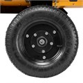 Прицеп для мотоблока TT-500, оцинк., груз. 500 кг, рег. сцепка, колеса 4.00-10, в упаковке Denzel 32375