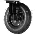 Прицеп для мотоблока TT-500, оцинк., груз. 500 кг, рег. сцепка, колеса 4.00-10, в упаковке Denzel 32375
