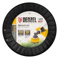 Леска для триммера двухкомпонентная круглая, 2,4мм х 192м, на DIN катушке EXTRA CORD Denzel 32380