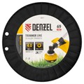 Леска для триммера двухкомпонентная круглая, 4,0мм х 69м, на DIN катушке EXTRA CORD Denzel 32383