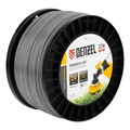 Леска для триммера двухкомпонентная звезда, 2,0мм х 374м, на DIN катушке EXTRA CORD Denzel 32384