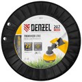 Леска для триммера двухкомпонентная звезда, 2,7мм х 202м, на DIN катушке EXTRA CORD Denzel 32386