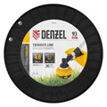 Леска для триммера двухкомпонентная звезда, 4,0мм х 93м, на DIN катушке EXTRA CORD Denzel 32387