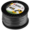 Леска для триммера двухкомпонентная квадрат, 2,7мм х 138м, на DIN катушке EXTRA CORD Denzel 32389