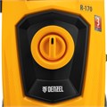Моечная машина высокого давления R-170, 2000 Вт, 170 бар, 360 л/ч, колесная Denzel 32558