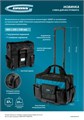 Сумка для инструмента, 460х240х340мм, выдвижная рукоятка, колеса Gross 32620