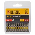 Бита PH1х25, сталь S2, шестигранный профиль, 10 шт. Е 6,3 Denzel 32806
